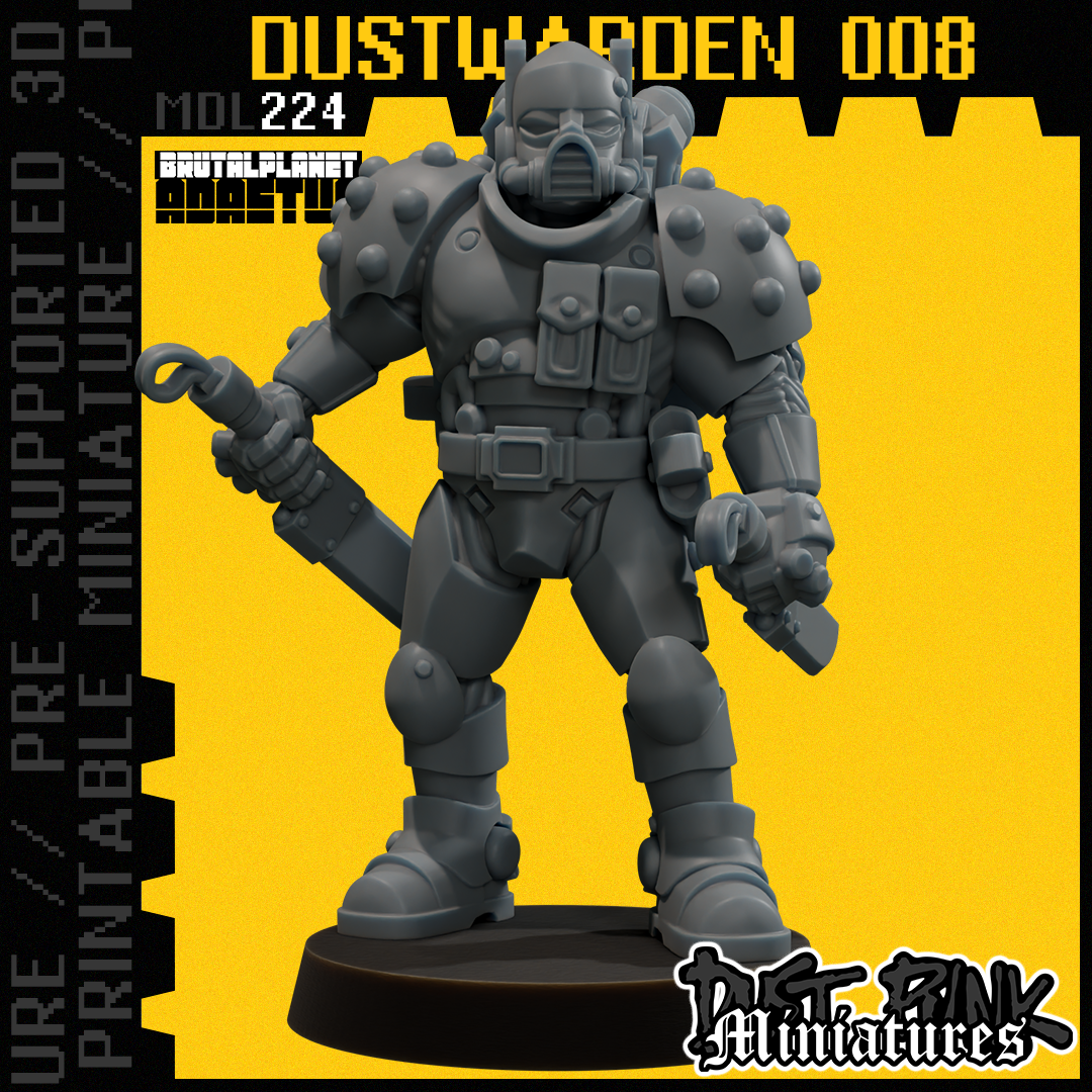 MDL224 DUSTWARDEN 008 [PRE-SUPPORTED]